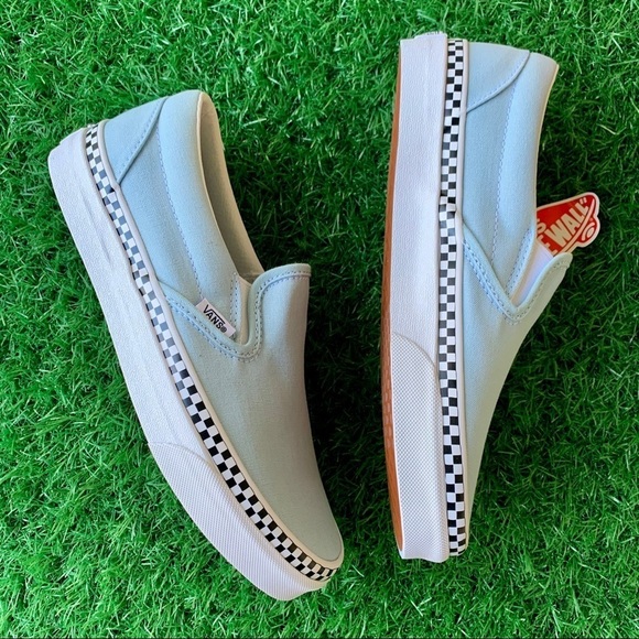 Vans Classic Slip On Foxing Cool Blue - Picture 4 of 7